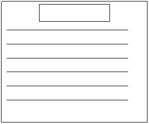 Kindergarten Writing Paper: Wide Lines & Picture Box
